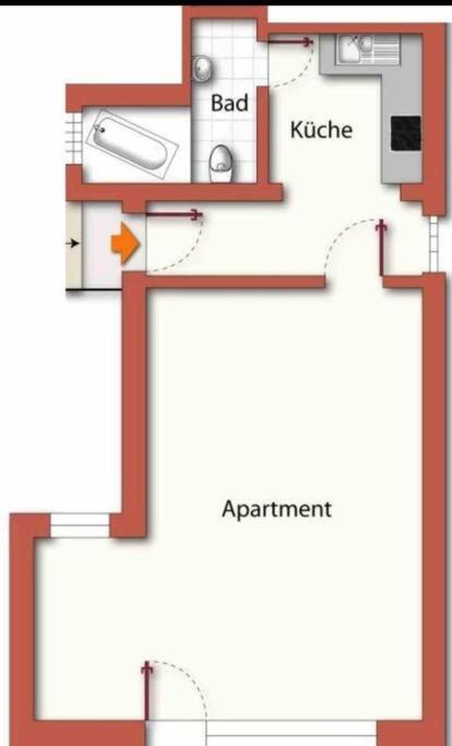 Studioappartement Mit Privatgarten In Ruhiger Wohnsiedlung Ноймюнстер Экстерьер фото